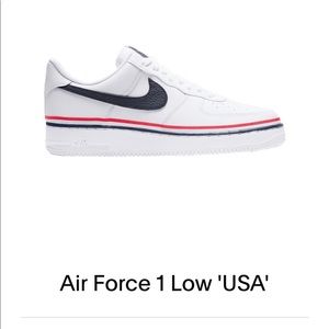 Air Force 1 Lows “USA” size 6.5 youth